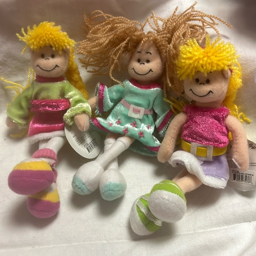 Small plush key chains